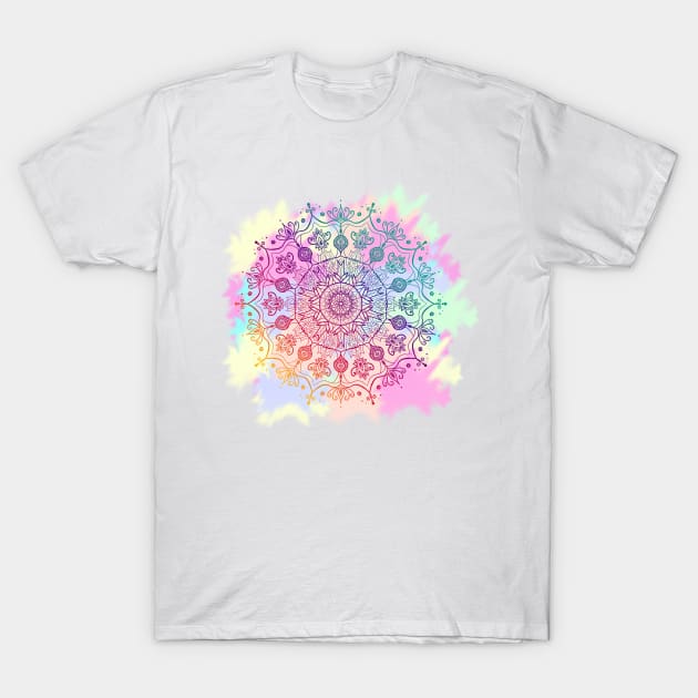 Pastel mandala T-Shirt by Eikia